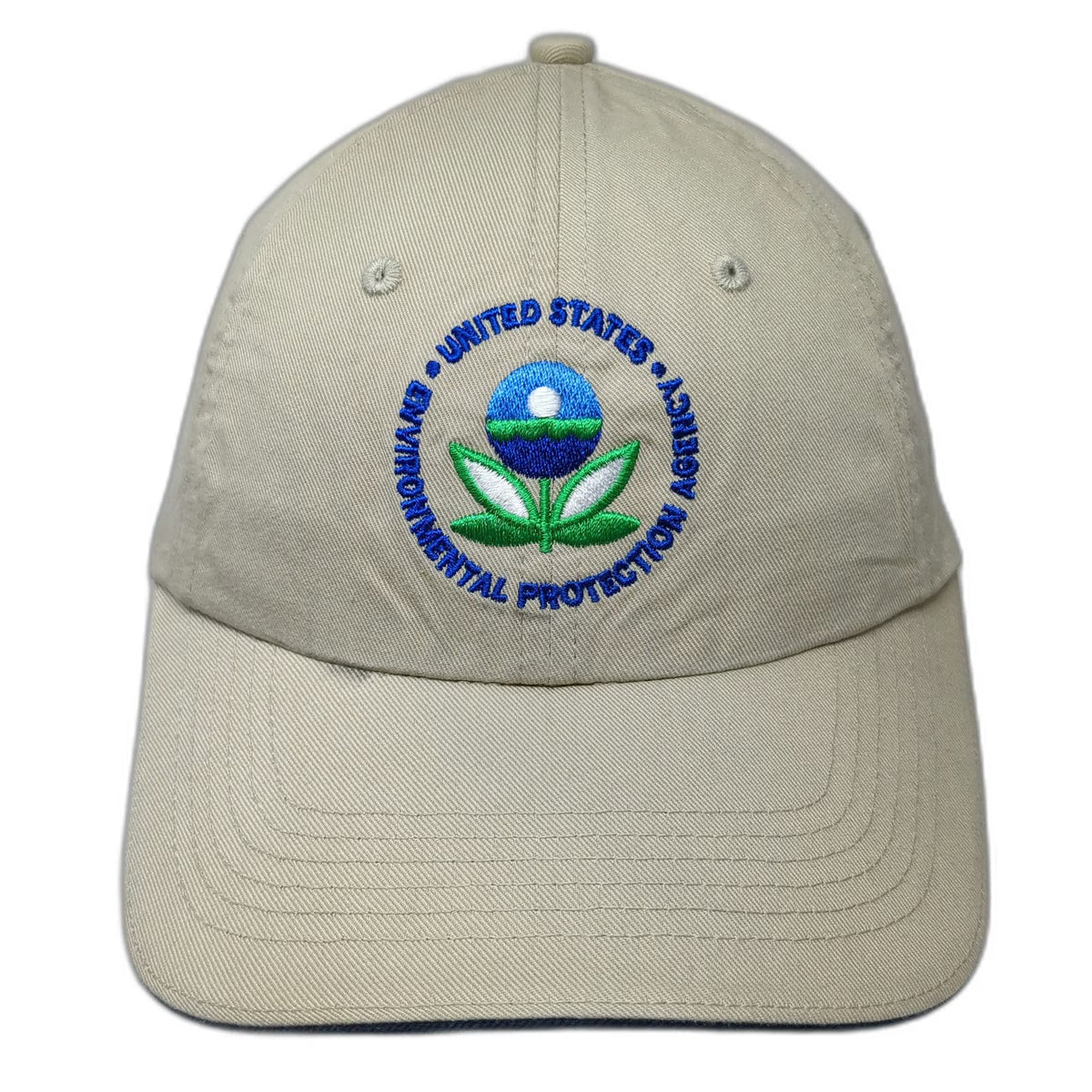Port Authority Baseball Cap Beige OSFM EPA Environmental Protection Agency Hat