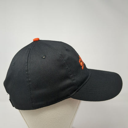 STIHL Outfitters Strapback Hat Black One Size Adjustable Embroidered 6 Panel