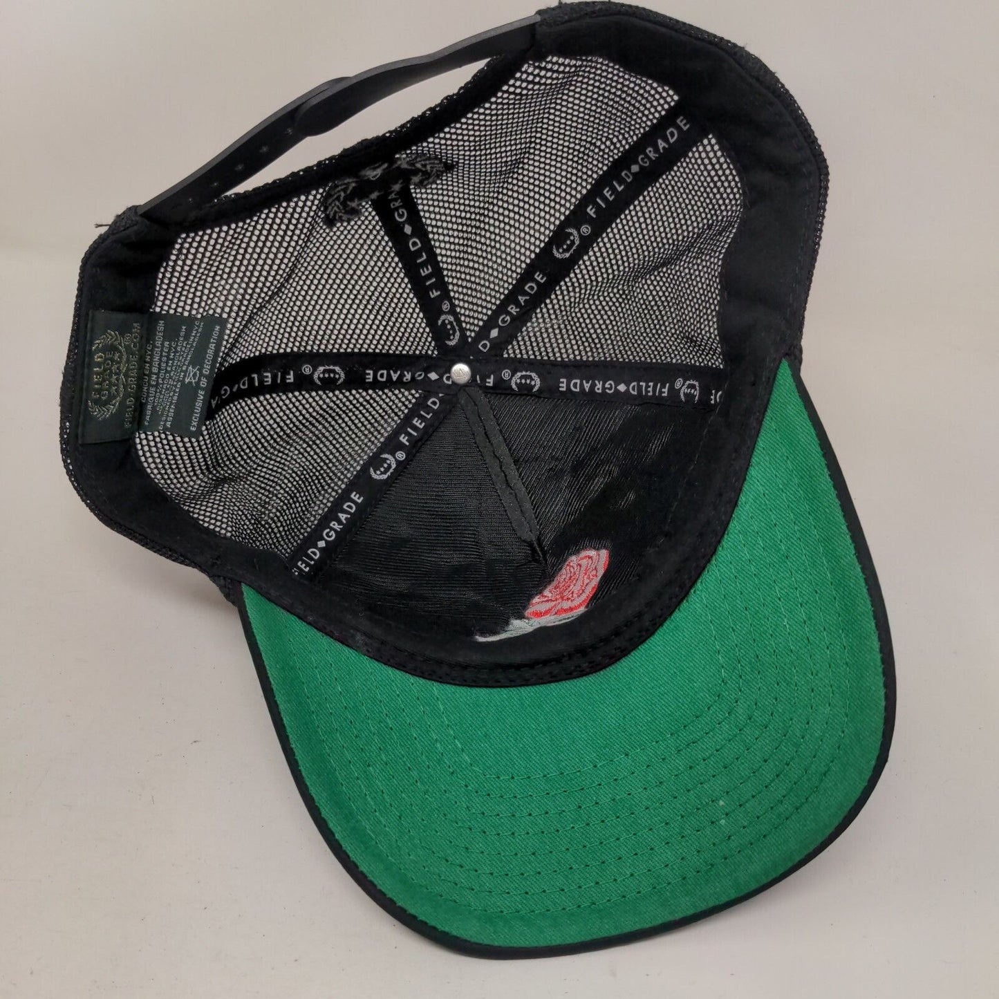 F*ck You Have A Nice Day Snapback Mesh Back Rope Trucker Hat Black One Size