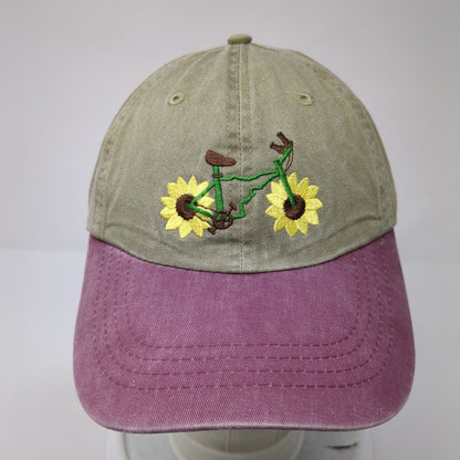 Sunflower Bicycle Slideback Hat Multi One Size Adjustable Port & Company