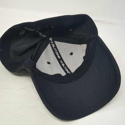 Under Armour Baseball Cap Black XL Fitted UA Embroidered Logo Performance Hat