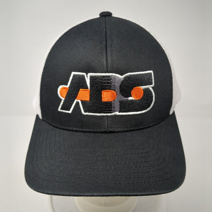 ADS Snapback Mesh Back Trucker Hat Black One Size Pacific Headwear