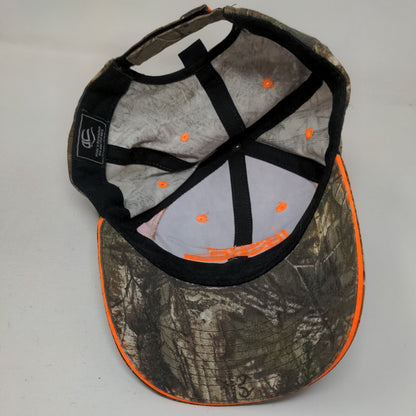 BSE Strapback Hat Camouflage OSFM Adjustable Embroidered 6 Panel Outdoor Cap