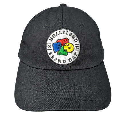 Hollyland 912 Brand Day Slideback Hat Black One Size Adjustable 6 Panel
