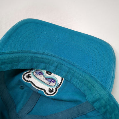 Explore by Lids Blue Baseball Cap One Size Polar Bear Ski Goggles Paw Prints Hat