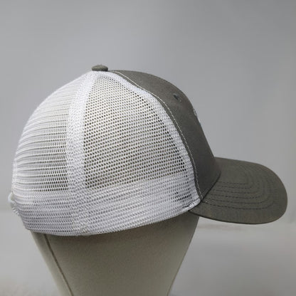 Wild West Trucker Hat Gray One Size Grand Teton National Park Mesh Snapback Cap