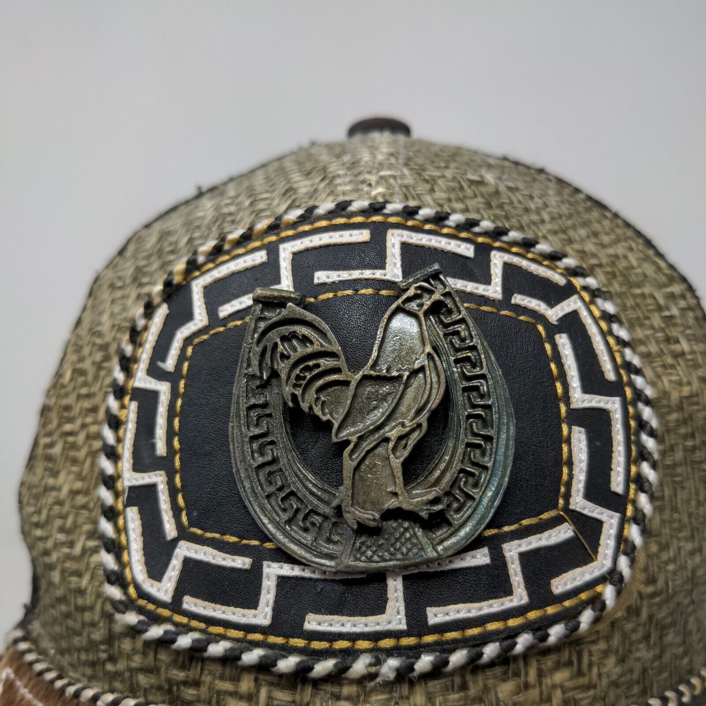 Unbranded Men's Snapback Mesh Back Hat Multicolor 3D Western Aztec Accents