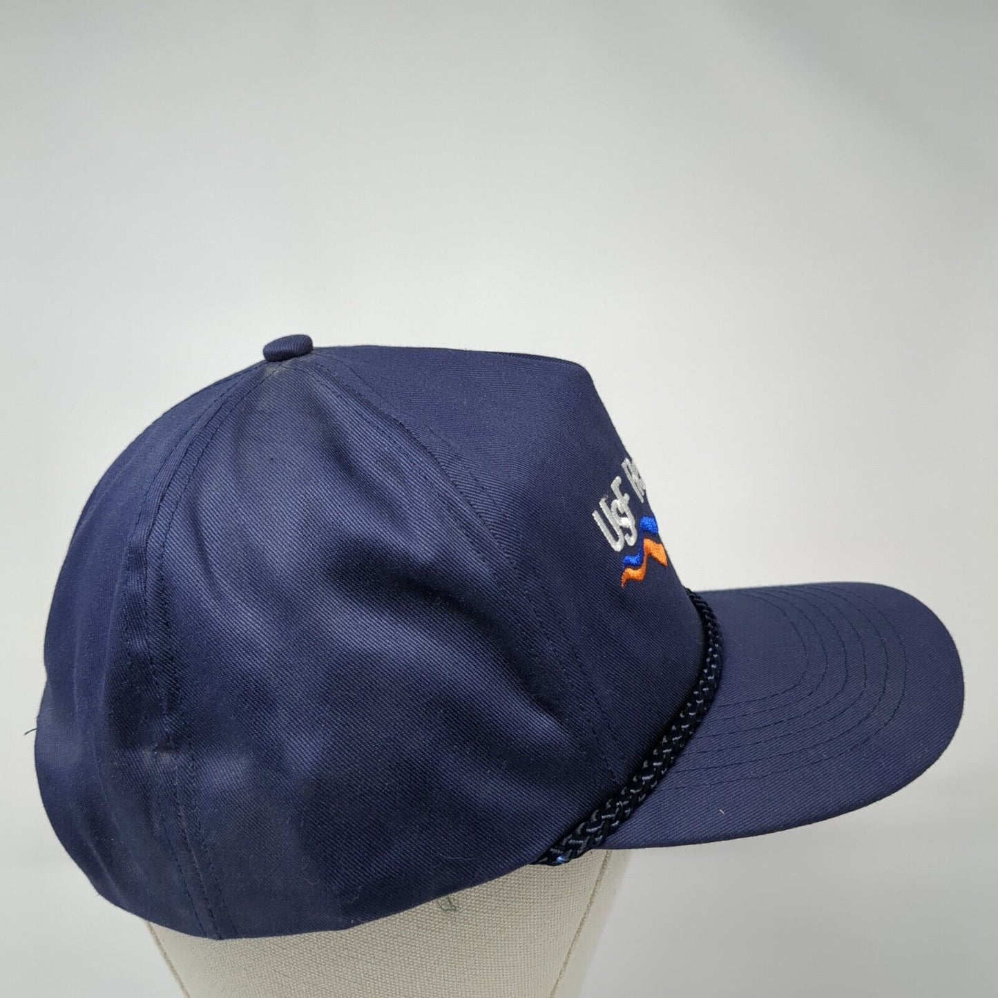 USF Reddaway Snapback Rope Hat Blue One Size Adjustable Embroidered