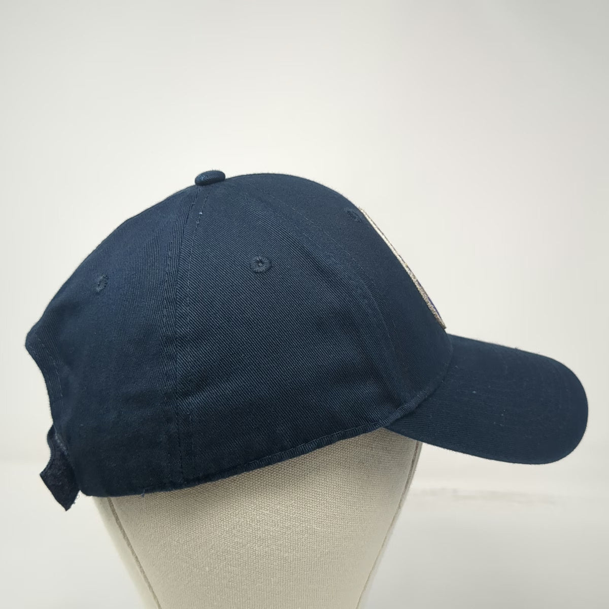 K&S Unique US Navy Seal Baseball Cap Blue One Size American Flag Side Patch Hat