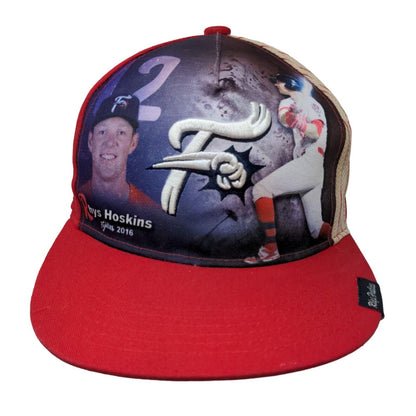Melonwear Men's Snapback Hat Rhys Hoskins #12 Graphic All Over Logo