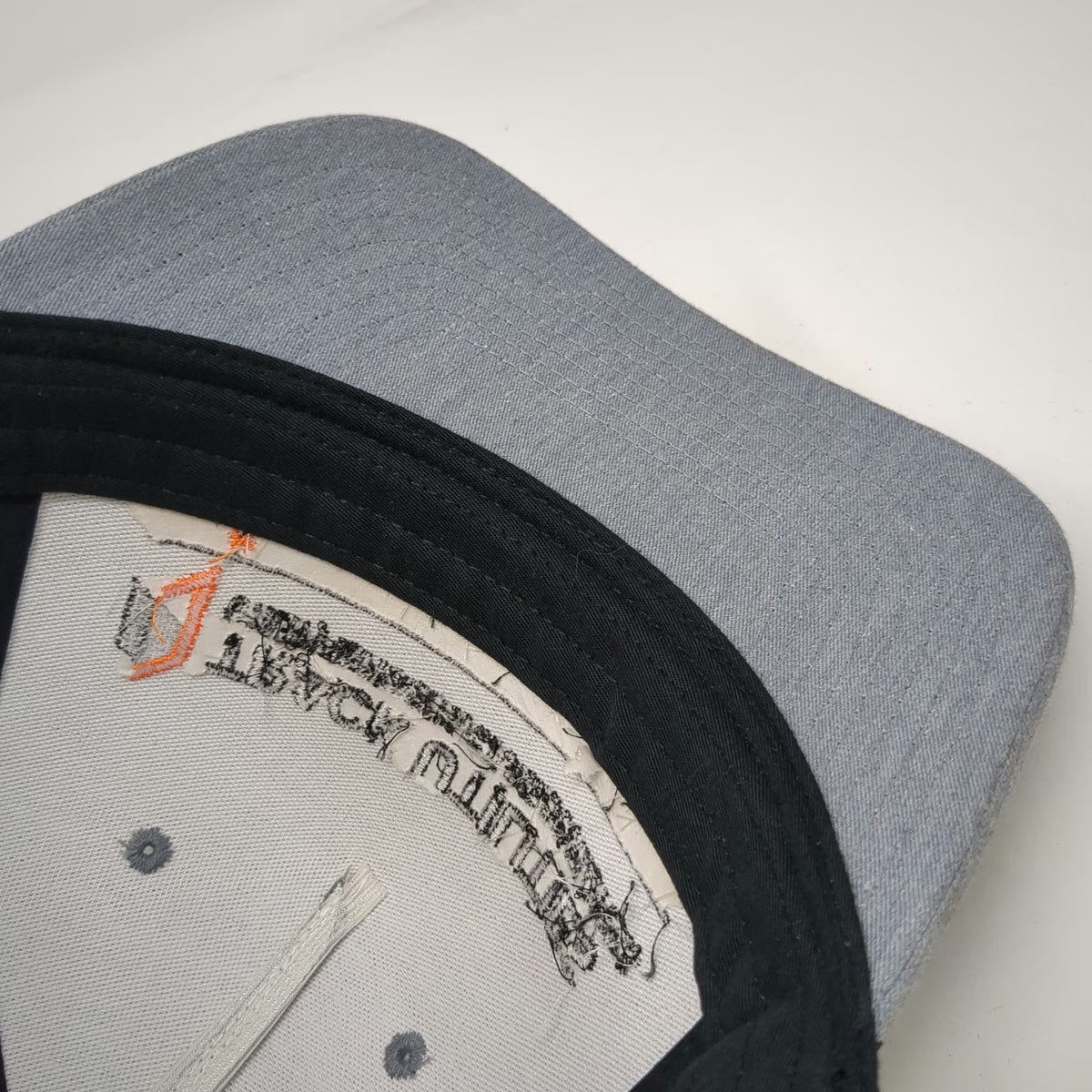 Richardson Trucker Hat Gray One Size Track Utilities Mesh Back Snapback Cap