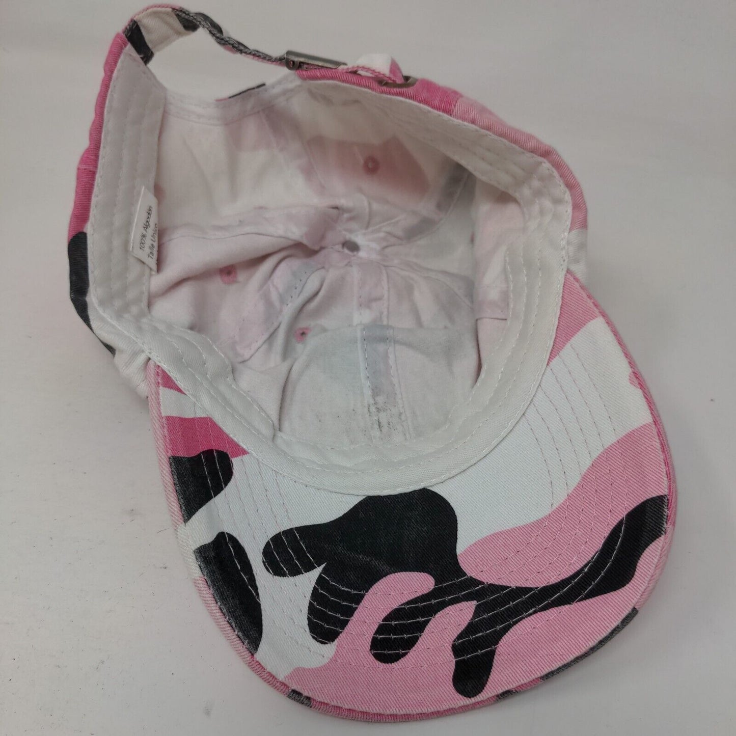 Boy Scouts Of America Patch Slideback Hat Pink Camo OSFA Adjustable