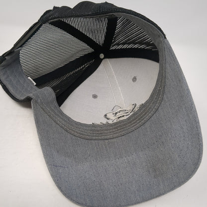 Barletta Sports Snapback Trucker Hat Gray One Size Mesh Back Richardson