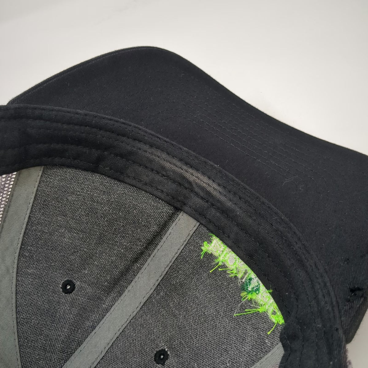 Richardson Trucker Hat Black One Size Snapback Mesh Bio-Logic Lawn Care