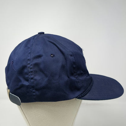 Trucker Blue Hat Slideback Centennial Olympic Games Atlanta USA Rope 1996