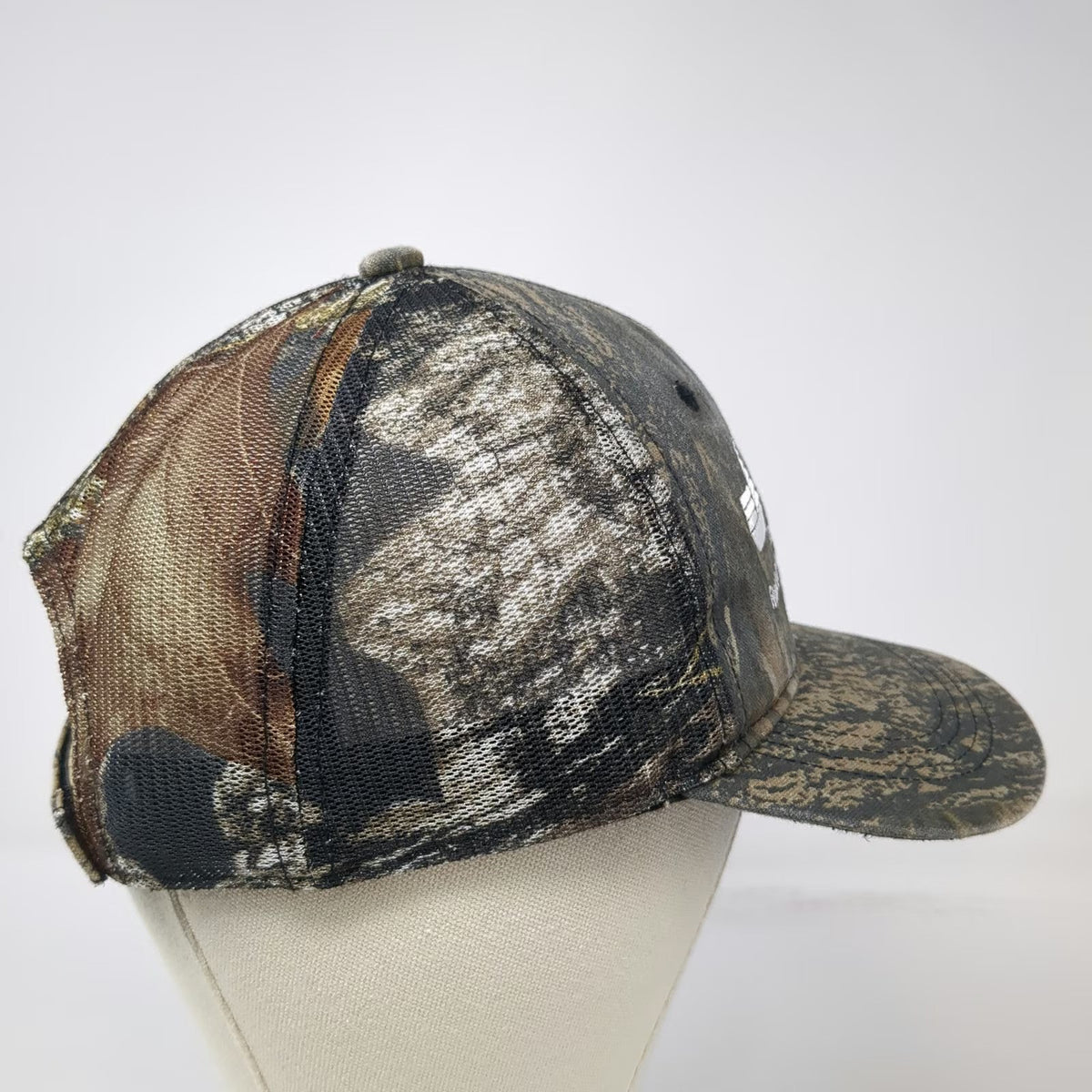 Outdoor Cap Baseball Cap Green One Size Camo Mesh Back Jet Wastewater Logo hat