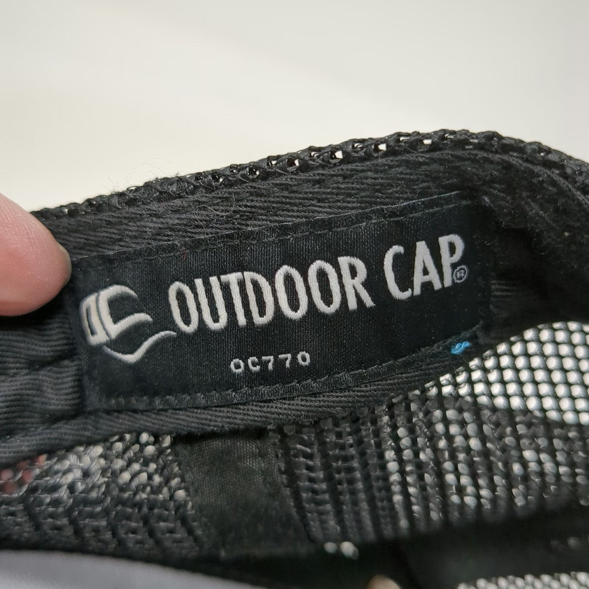 Outdoor Cap Trucker Hat Gray One Size Creation Technologies Mesh Back Snapback