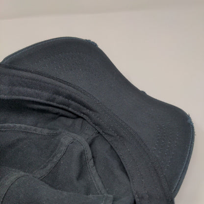 Otto Strapback Cadet Army Cap Hat Black OSFM Adjustable Rhinestone