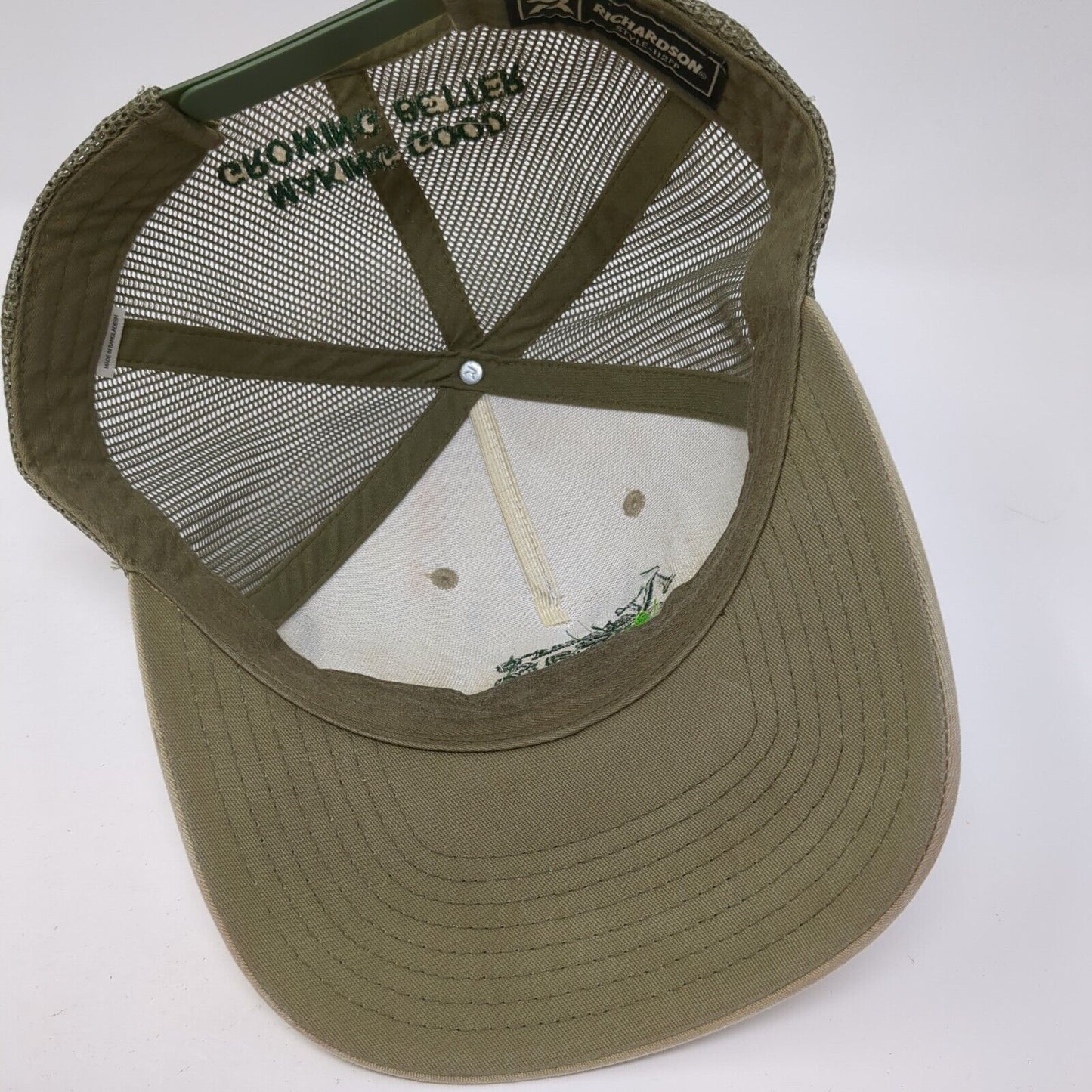 Nature Safe Fertilizers Snapback Trucker Hat Multi OS Adjustable Mesh Richardson