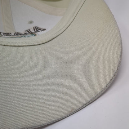 Alaska The Last Frontier Slideback Hat Tan One Size Embroidered 6 Panel