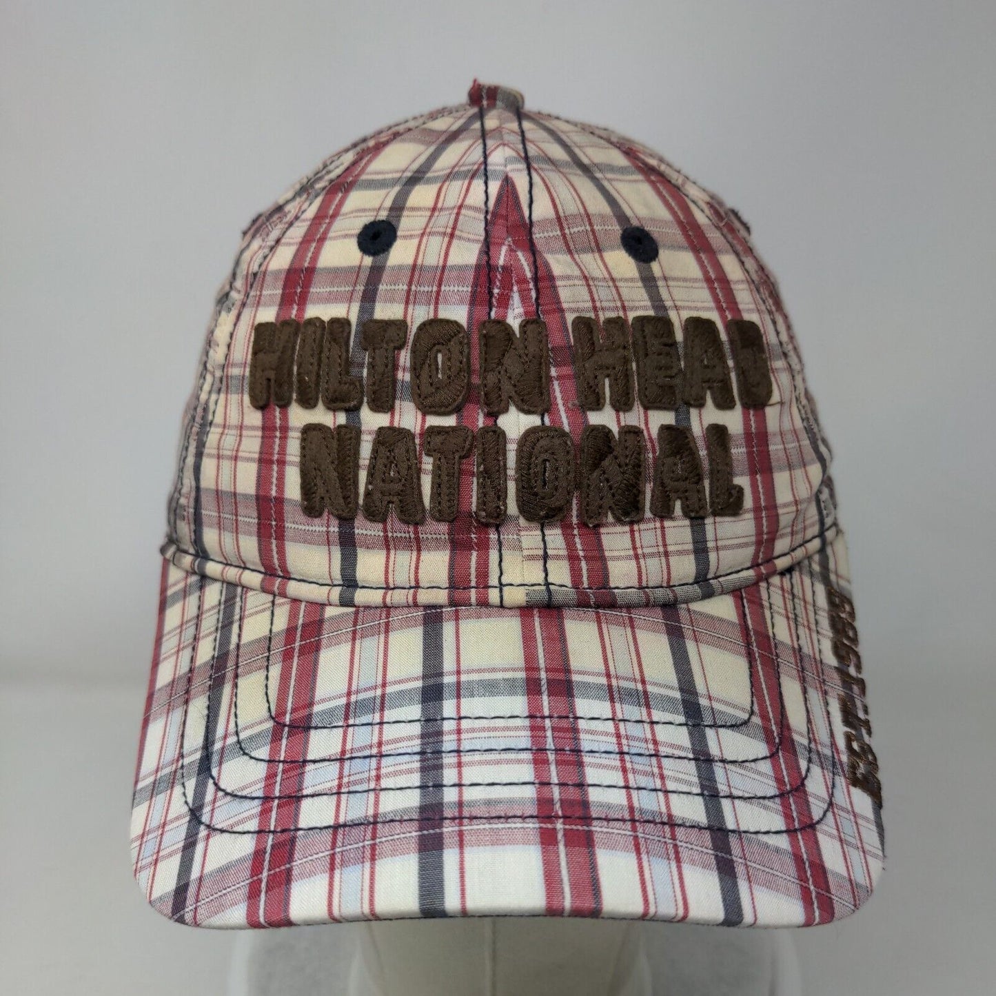 Hilton Head National Est. 1989 South Carolina Strapback Hat Multicolor OSFA