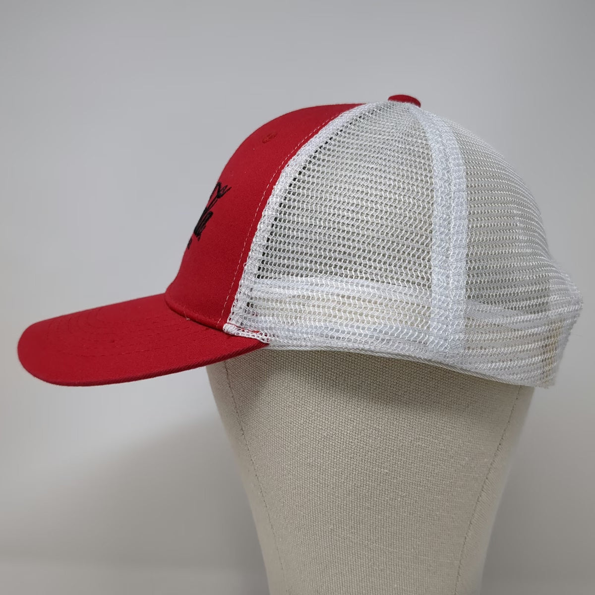 Coca-Cola Zero Sugar Baseball Cap Red White Black One Size Mesh Strapback Hat