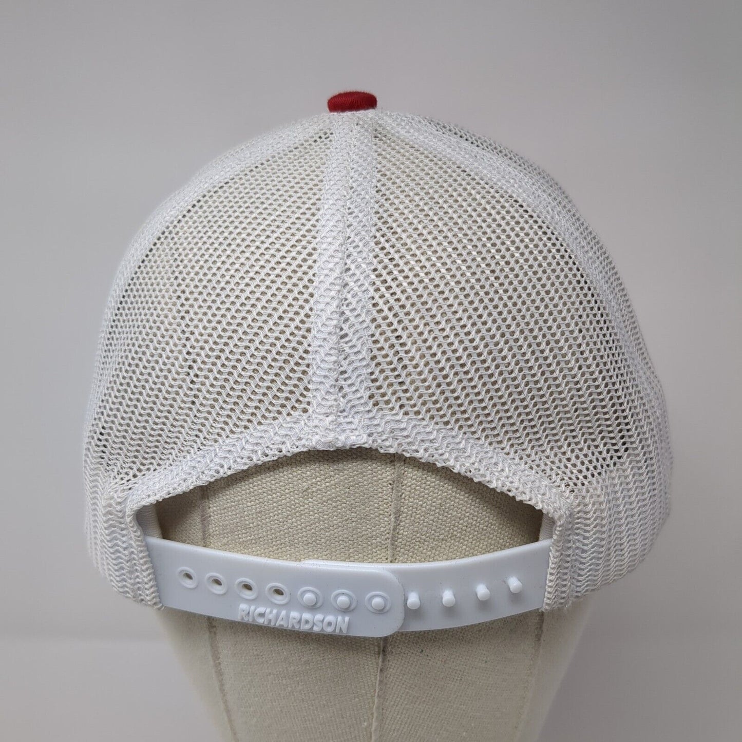 Canyon County Fair Snapback Trucker Hat Red OS Adjustable Mesh Back Richardson