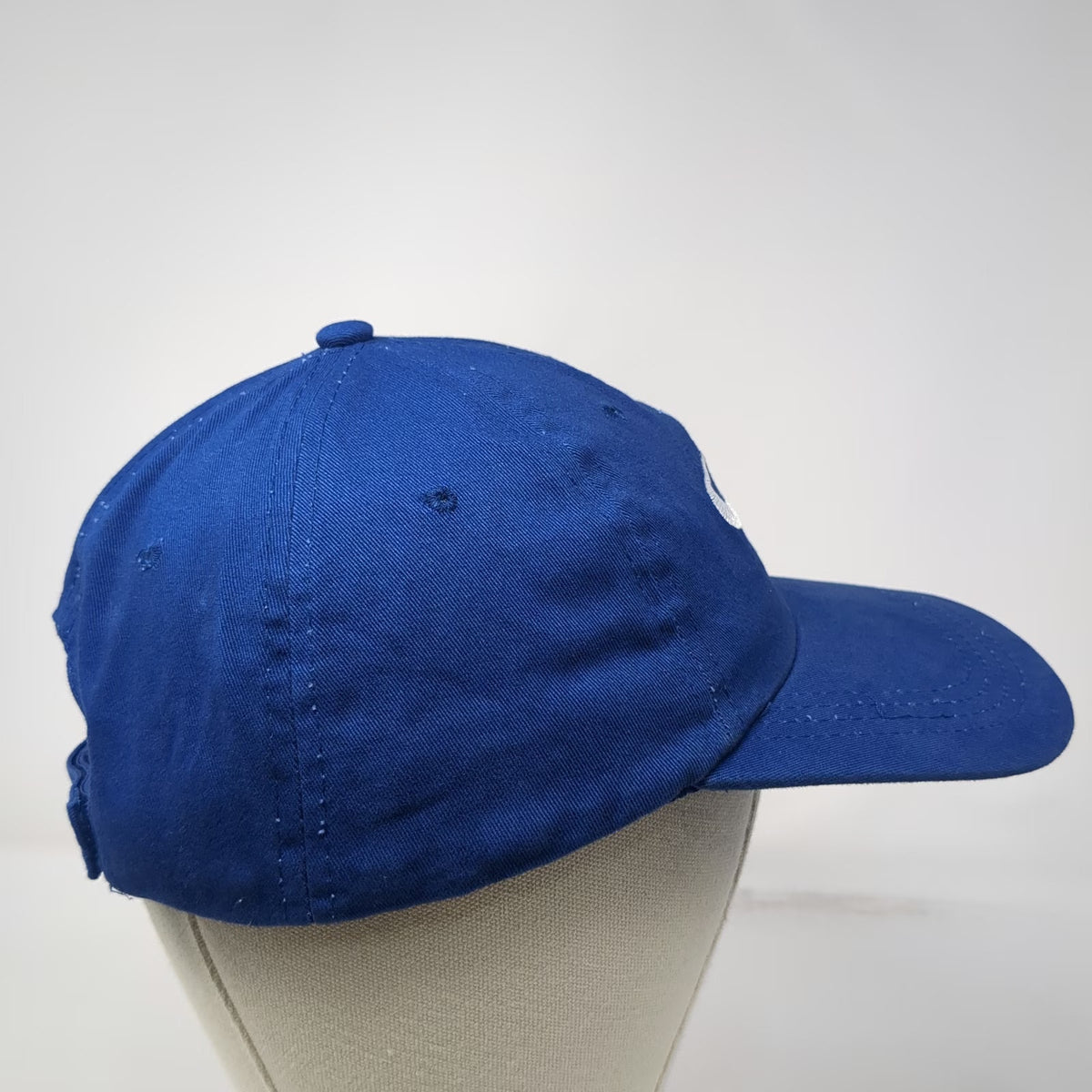 Cap America Blue One Size Spectra Precision Embroidered Strapback Baseball Hat