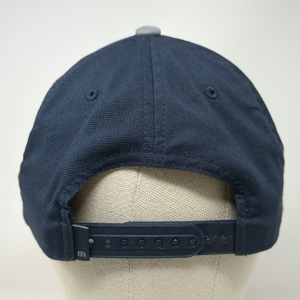 TravisMathew 5 Panel Blue Hat One Size Snapback Flexfit Palm Tree Graphic Golf