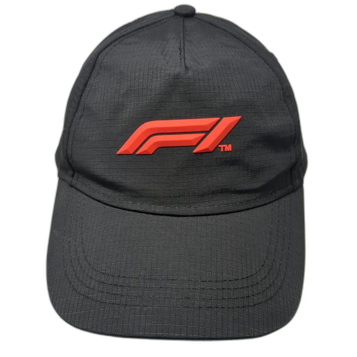 Fanatics Formula 1 Black 5 Panel One Size Hat Red 3D Logo Slideback Racing Merch