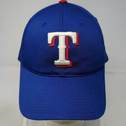 Texas Rangers MLB Outdoor Cap Snapback Blue OSFM White Red Logo Gray Brim Hat