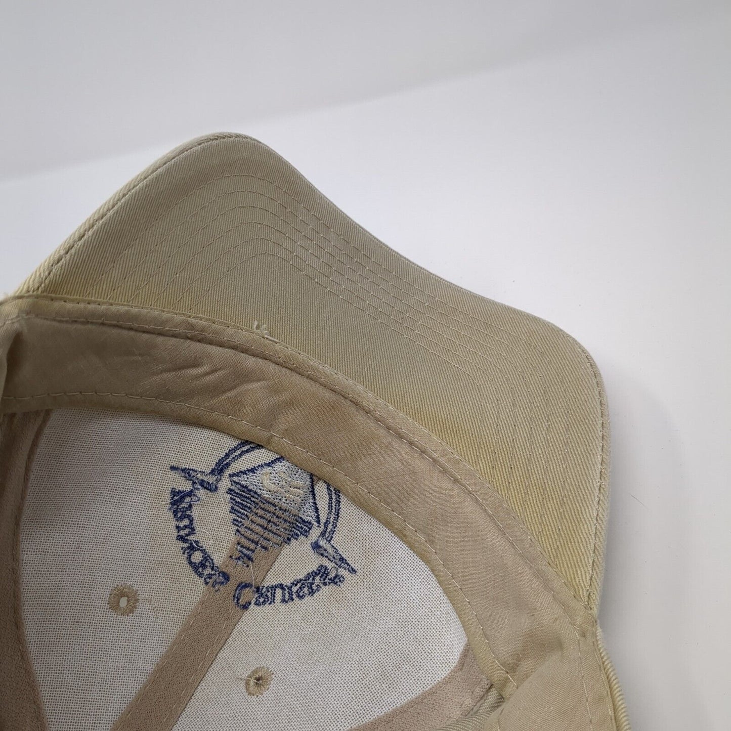 Princess Cruises Slideback Hat Tan One Size Adjustable Embroidered Fahrenheit