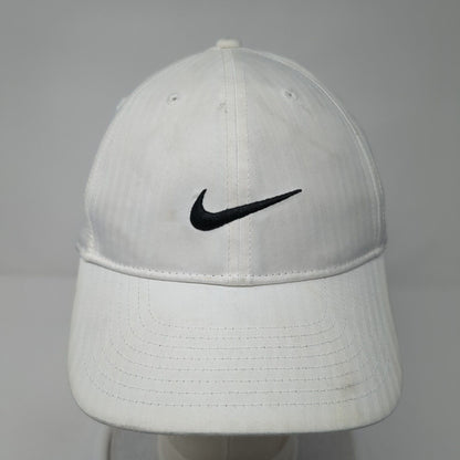 Nike Slideback Hat White One Size Adjustable Embroidered Legacy91 Dri-Fit