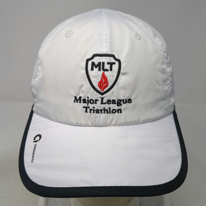 Greenlayer Major League Triathlon Baseball Cap White OSFM Strapback Sport Hat