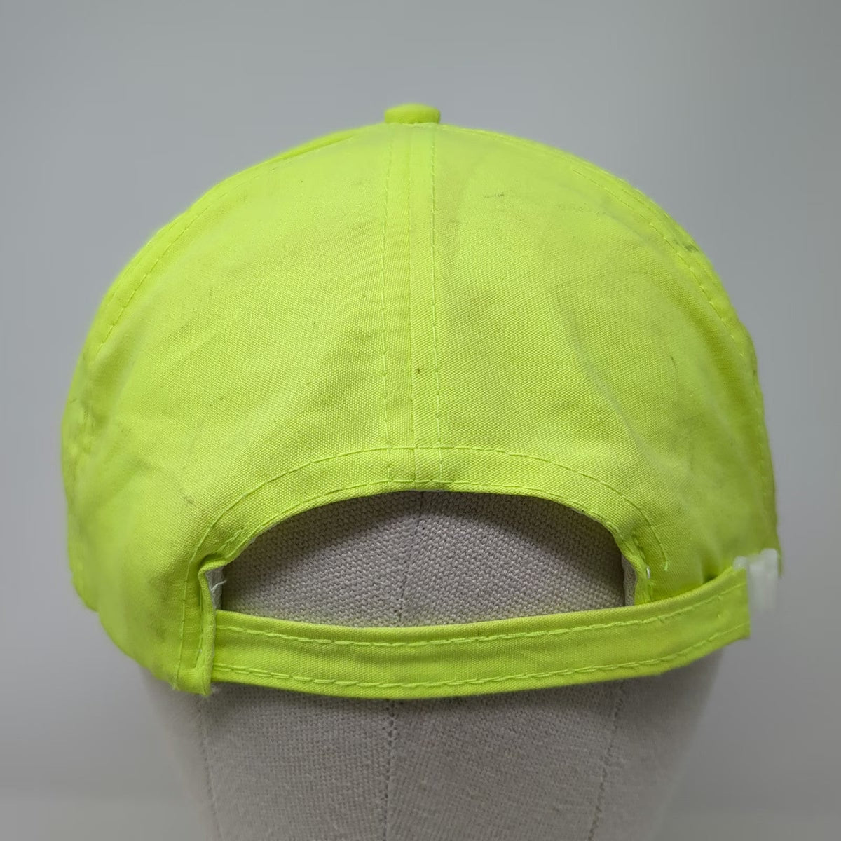 Nissin 5 Panel Green Hat One Size Ore Ida Burley Idaho Rope High Vis Strapback