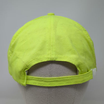 Nissin 5 Panel Green Hat One Size Ore Ida Burley Idaho Rope High Vis Strapback