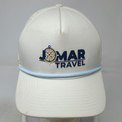 Zapped Blackhawk Trucker Hat Beige One Size Perforated Mesh Rope Jomar Travel