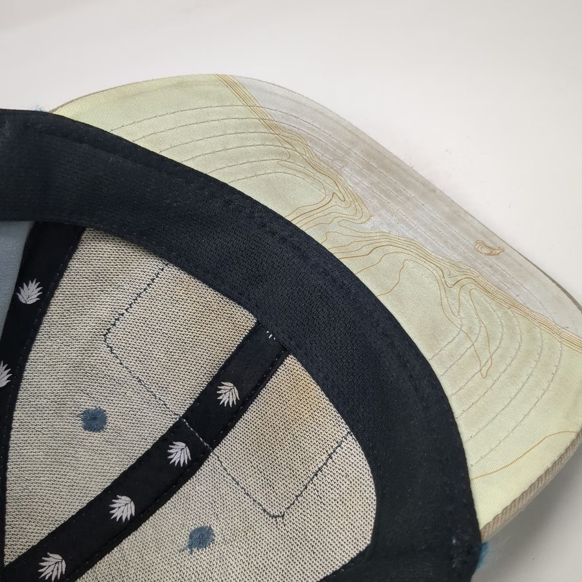 Sindero Provisions Co. Snapback Hat Blue OSFM Olympic National Park Rope Topo
