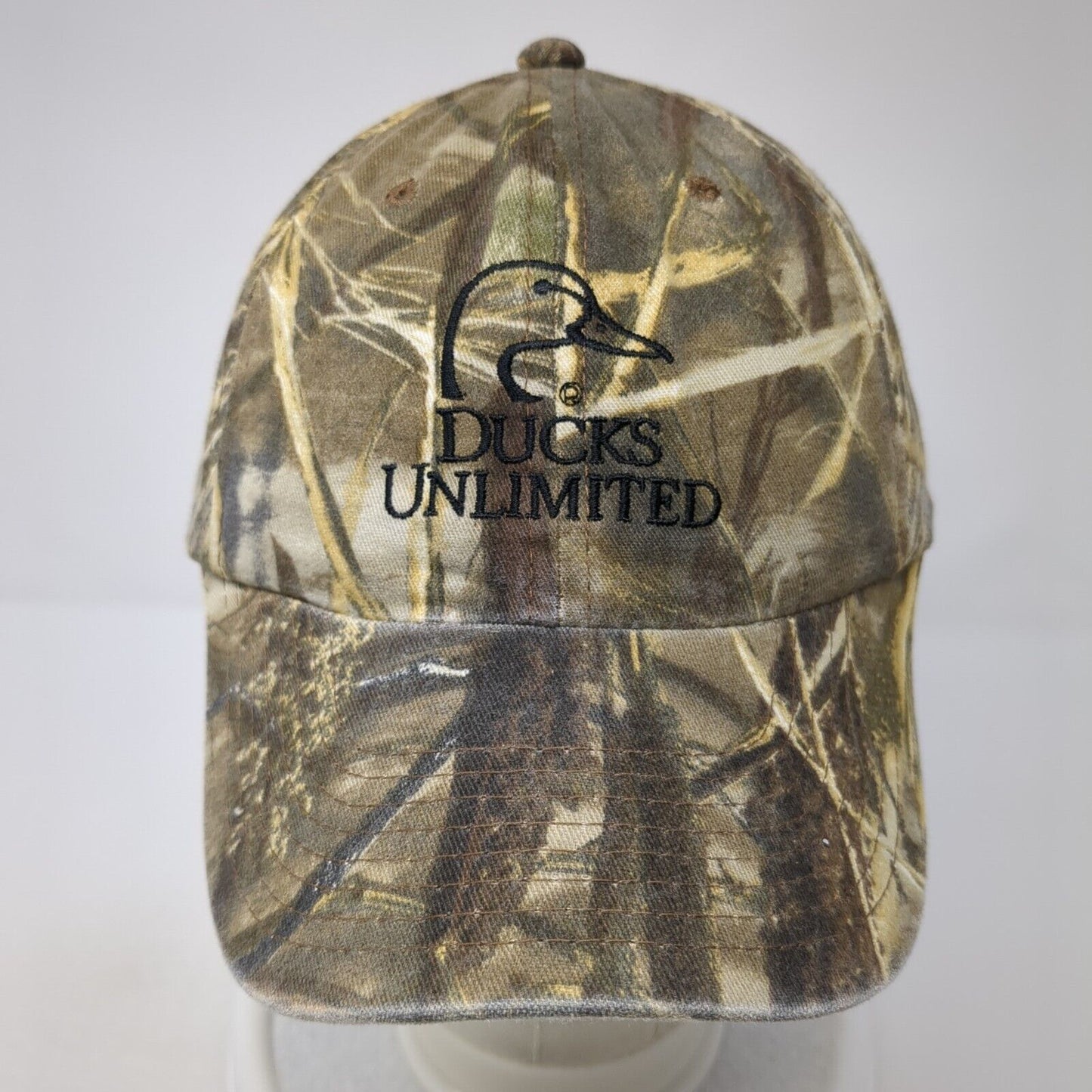 Ducks Unlimited Slideback Hat Camo One Size Hunting Outdoor 6 Panel