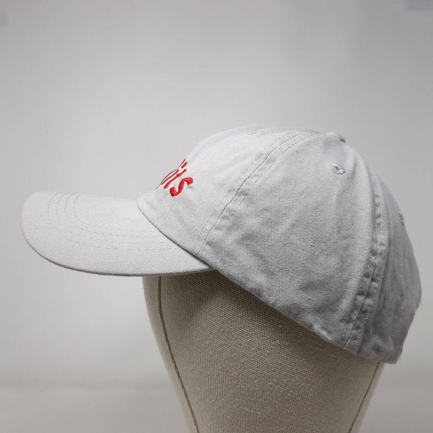 Misfits Strapback Hat Gray One Size Adjustable Embroidered Port & Company