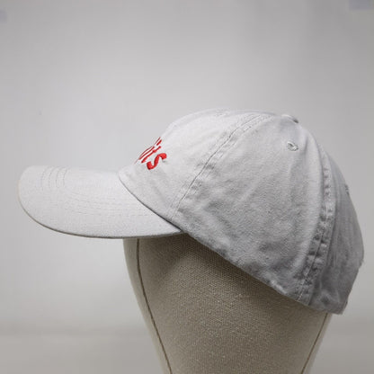 Misfits Strapback Hat Gray One Size Adjustable Embroidered Port & Company