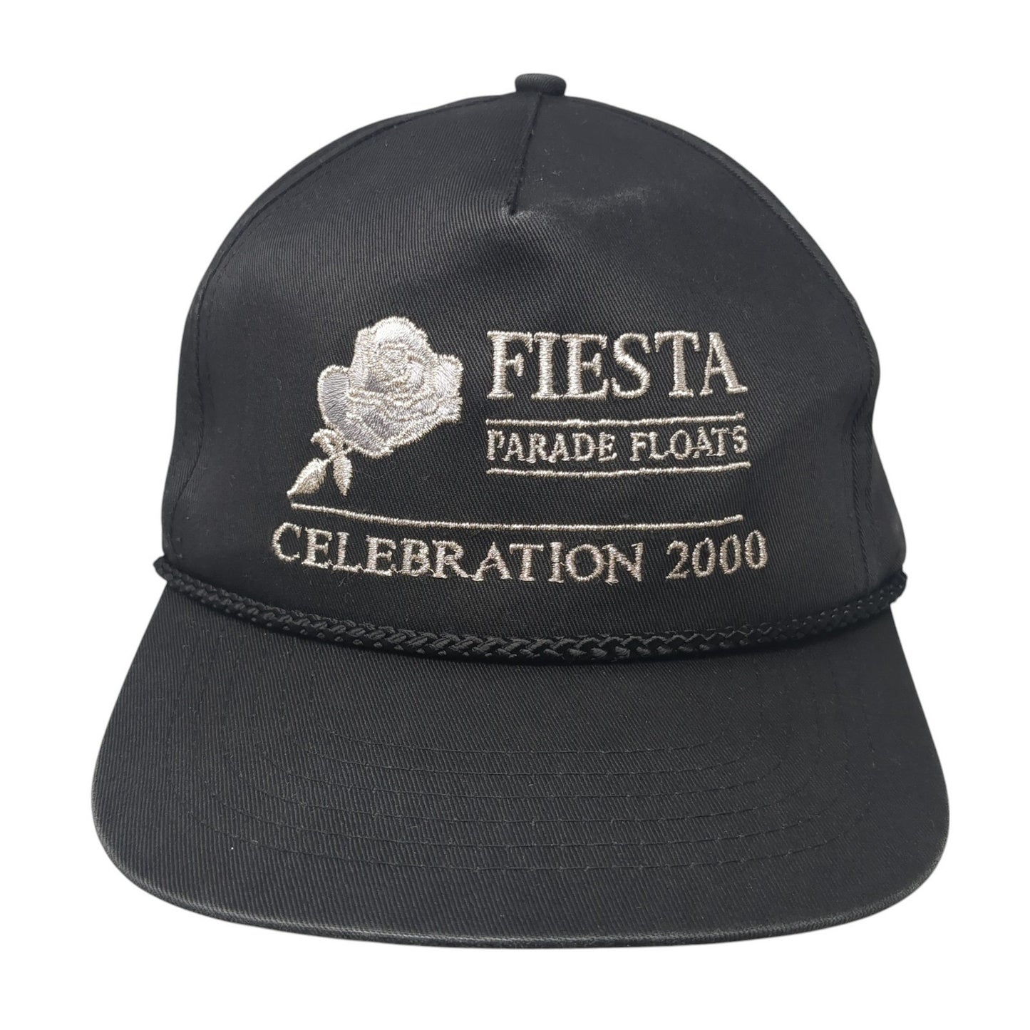 Fiesta Parade Floats Celebration 2000 Snapback Hat Black One Size Vintage