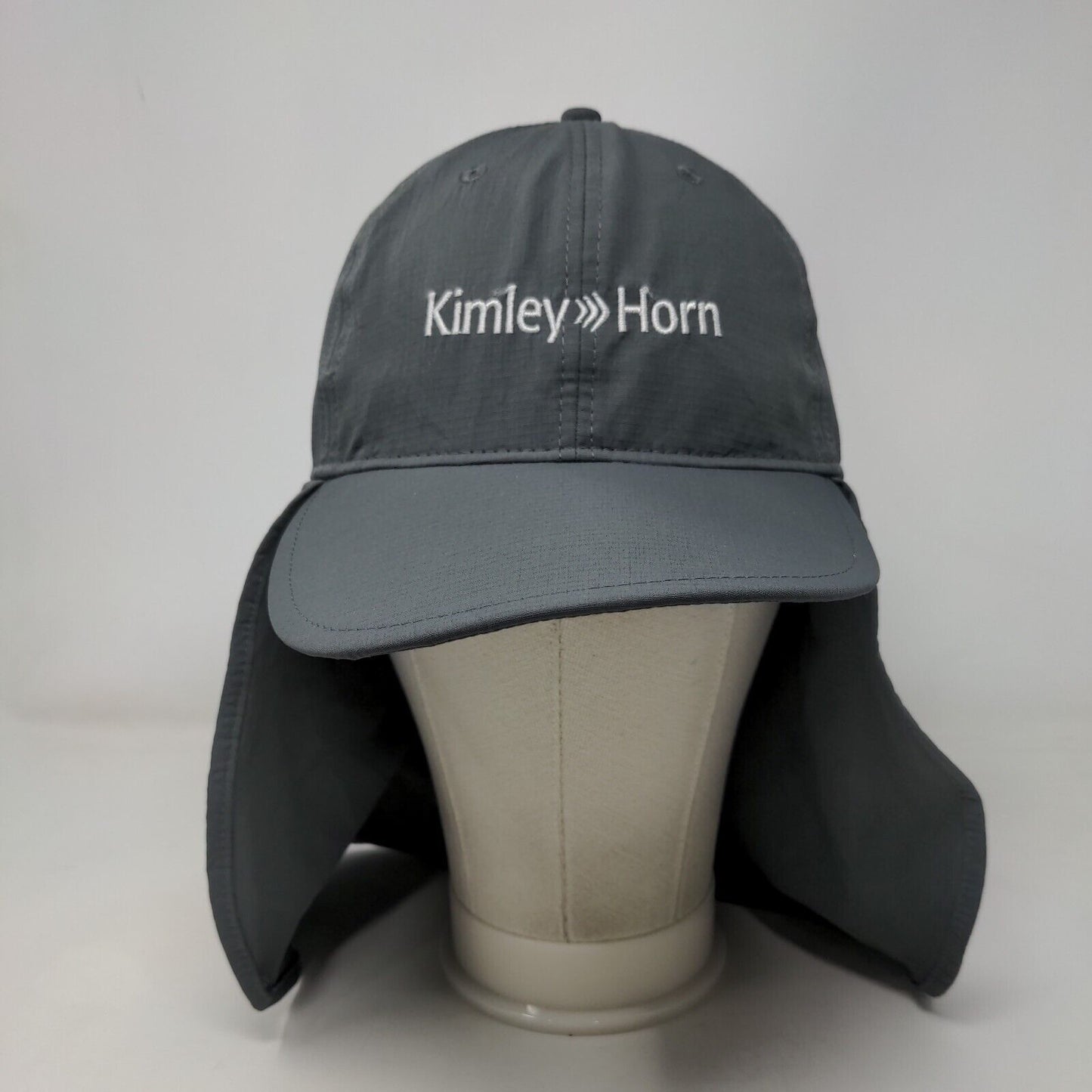 Kimley Horn Toggle Back Hat Gray One Size Ear Flap Port Authority