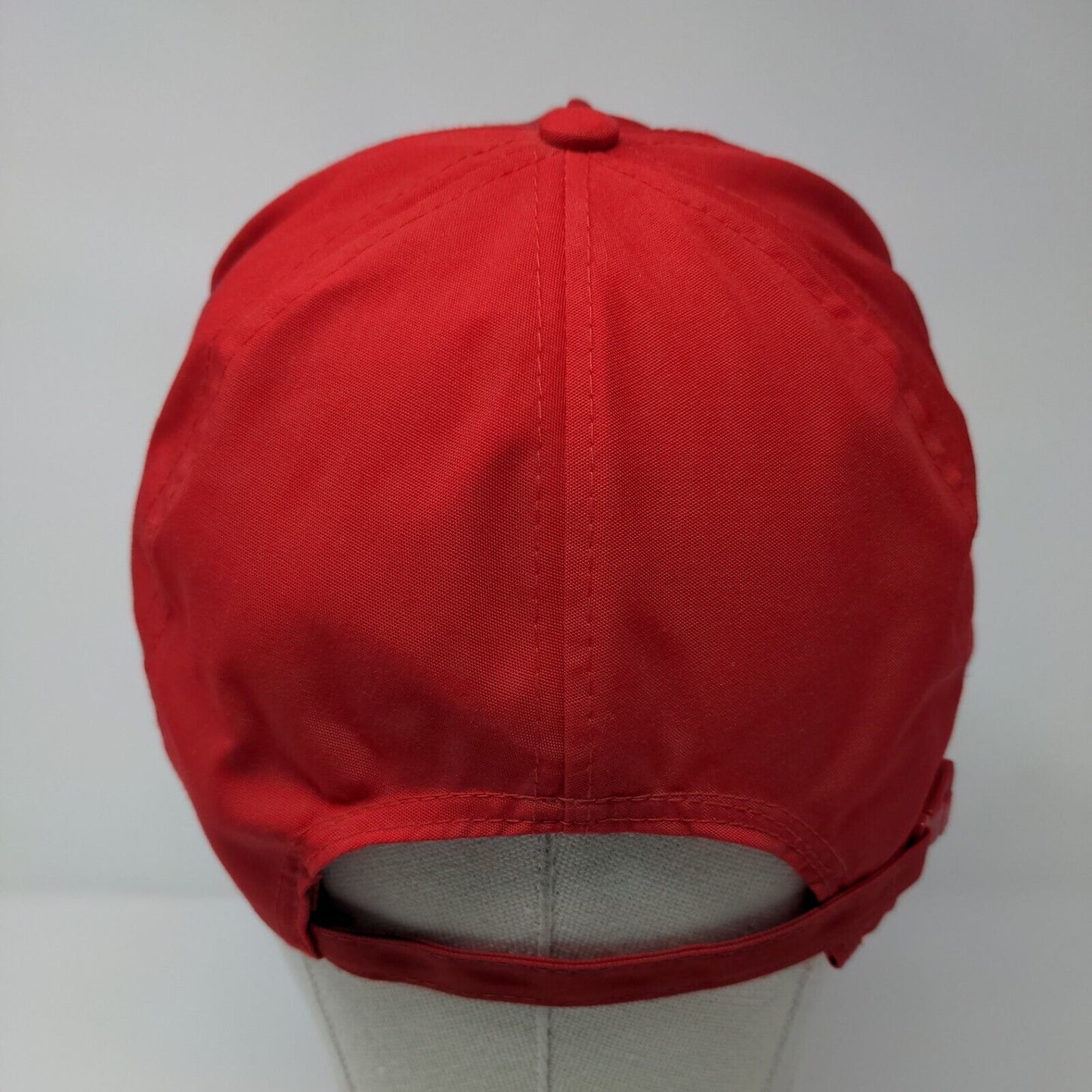 Idaho Peace Officers Memorial Strapback Rope Hat Red OSFA Solid Otto