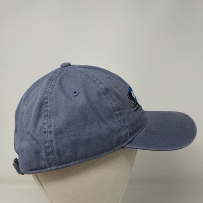 Outdoor Cap Men's Slideback Hat Blue Size OSFM Cole Genetics Embroidered Logo