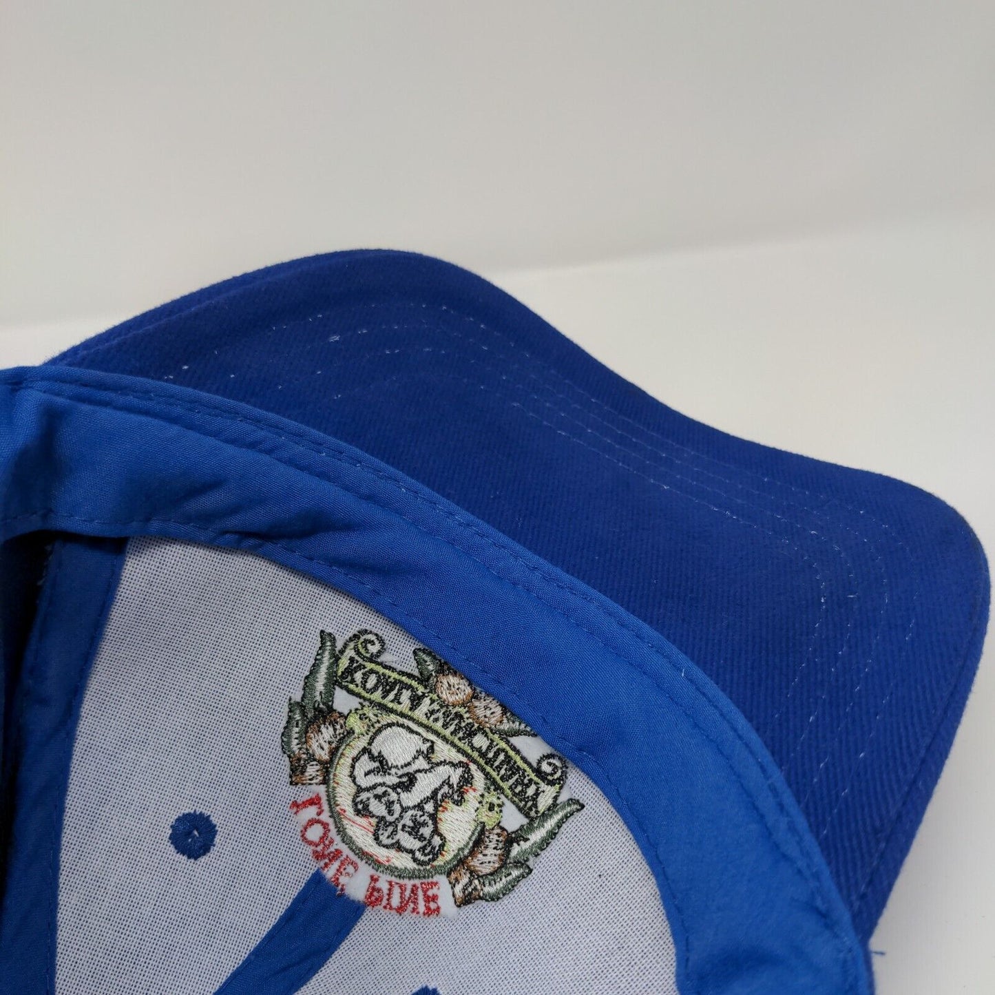 Lone Pine Koala Sanctuary Strapback Hat Blue OSFA Adjustable 6 Panel Cotton