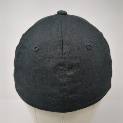 US Navy Rotary Wing Weapons School Fitted Hat Black Size S/M Embroidered Logo