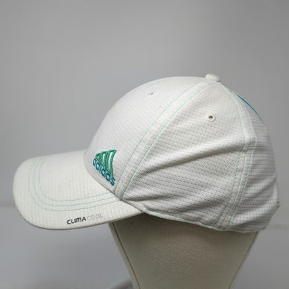 Adidas Baseball Cap White One Size ClimaCool Breathable Mesh Strapback Hat