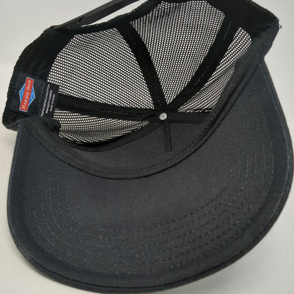 Happy Dad Trucker Hat Black One Size Hard Seltzer Patch Mesh Back Snapback