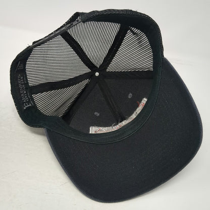Fahrenheit Trucker Hat Gray One Size Shea Concrete Products Patch Mesh Snapback